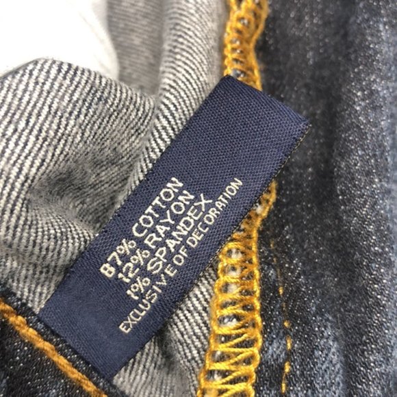 VINTAGE MENS US POLO ASSN STRAIGHT JEANS 40x32 LIKE NEW 😎 - Picture 8 of 12